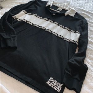 Pink black long sleeve